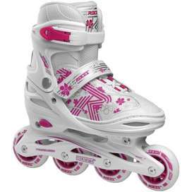 Inline skates Roces Jokey 3.0 Girl white-pink 400846 01