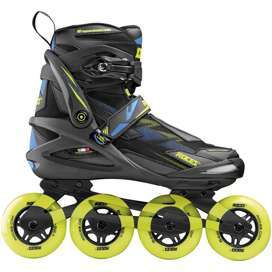 Roces Helium II Tif Black-Green Roller Skates 400871 01