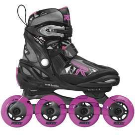 Roces Moody Girl Tif inline skates black-gray-pink 400856 01