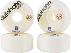 Autobahn Dual Duro Ultra Classic Skateboard Rollen 4er-Pack