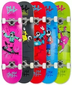 Enuff Skully Complete Skateboard Green 7.75 x 31