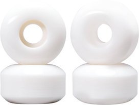 Essentials White Skateboard-Räder 4er-Pack 99A