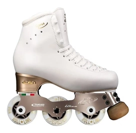 Rollkunstlauf-Skates Edea Overture + Roll-Line Linea