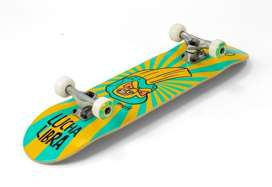 Enuff Lucha Libre Complete Skateboard Yellow/Blue 7.75 x 31.5