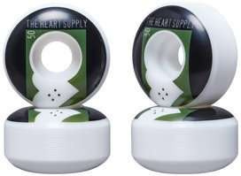 Heart Supply Even Skateboard Wheels 4-Pack