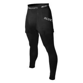 Blue Sports Fitted Pant with Cup Senior Suspensor