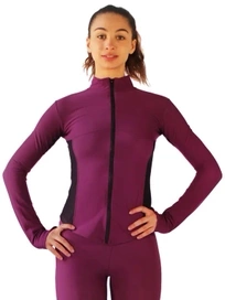 Pridance thermal jacket with zip