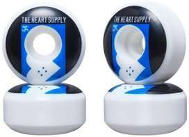 Heart Supply Even Skateboard Wheels 4-Pack