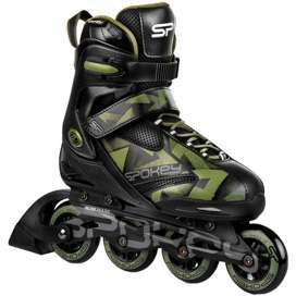 Inline skates Spokey Makan BK / GR black-green 929324-926984-926985